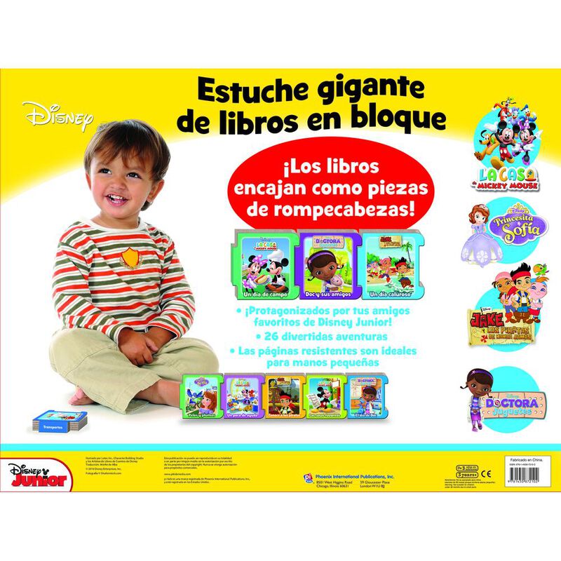 Disney Jr: Estuche Gigante de Libros en Bloque image number null