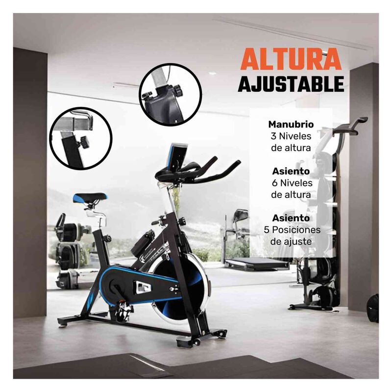 Bicicleta Estática 18kg Profesional Uso Rudo Fi... image number null