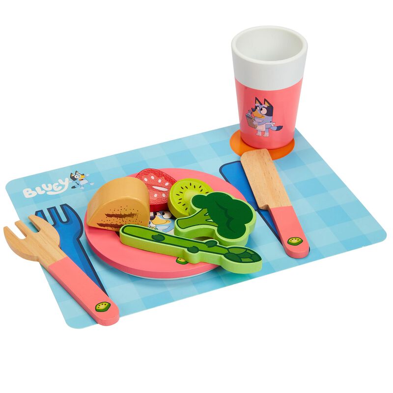 Juego De Juguetes Bluey Dine In Con Bluey 32 Pi... image number null