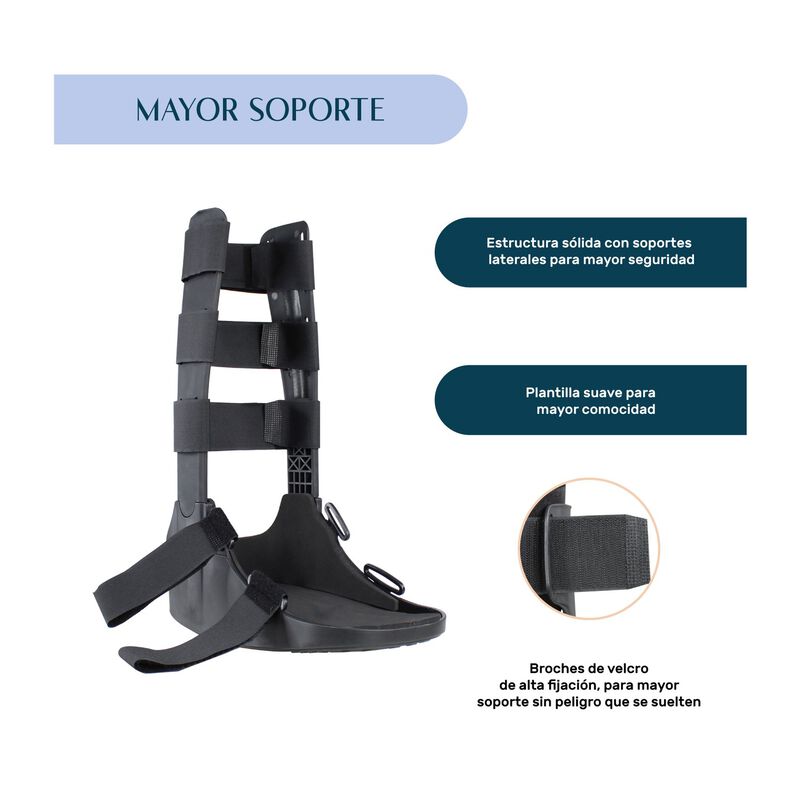 Bota Neumatica Ortopedica Ferula Walker Larga I... image number null