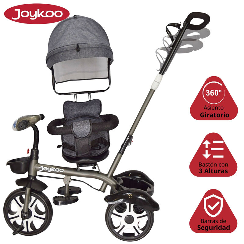 Triciclo para Niños Evolutivo Asiento Giratorio... image number null