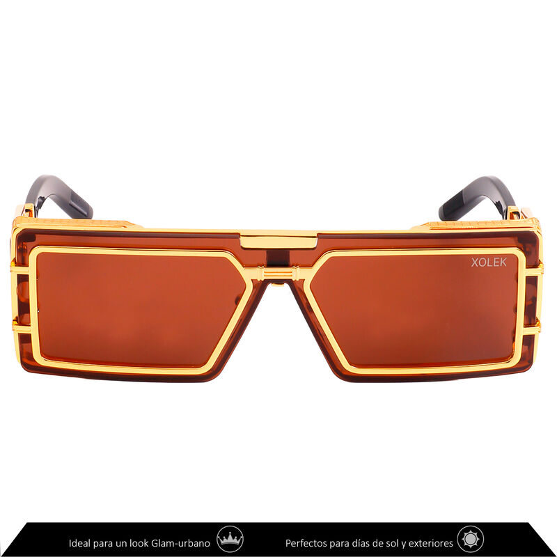 Lentes De Sol Xolek 134 Moda Met&aacute;lico Uv400 image number null