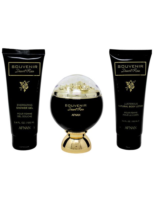 Afnan Souvenir Desert Rose 3 Pz Para Mujer image number null