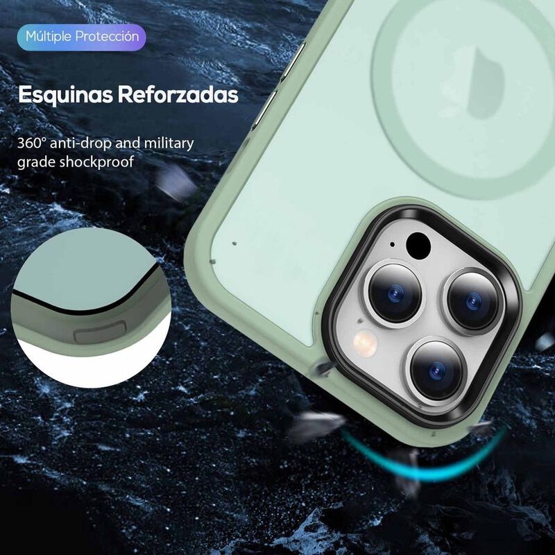 . Funda TEKKU Matte Style Mag para iPhone 15 PR... image number null