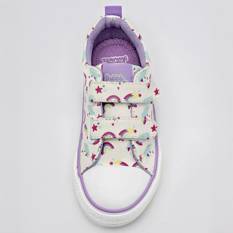 Bubble Gummers Tenis urbano para ni&ntilde;a blanco mu... image number null