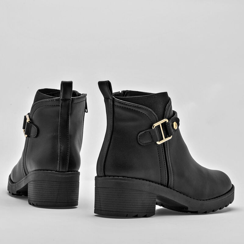 Mary Cecy Bot&iacute;n para mujer negro image number null