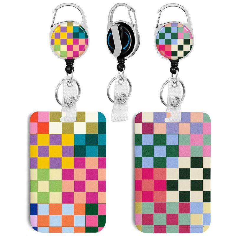 Porta Credenciales Rcmyll Pack De 2 Con Carrete... image number null