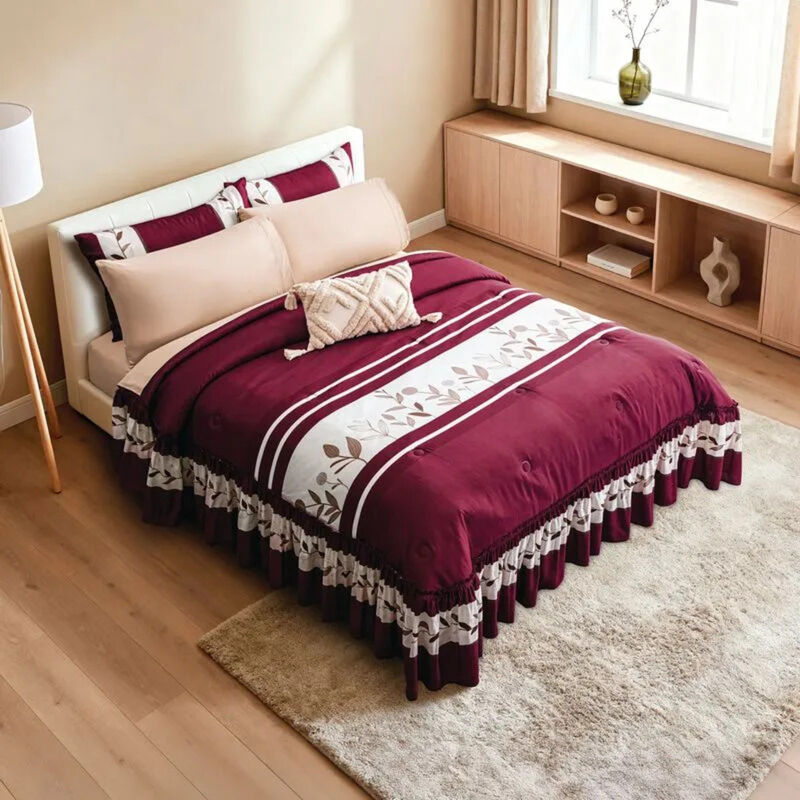 Colcha Neo Amalah Vino King Size  Fundas Decora... image number null