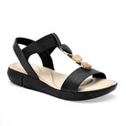 Modare sandalia confort  para mujer negro cod 140630-E