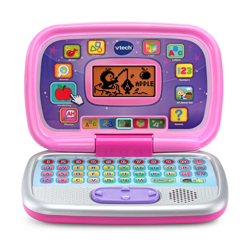 Laptop Preescolar Vtech Play Smart Pink Con 30 ... image number null