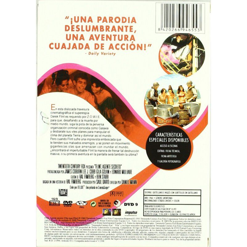 Flint, Agente Secreto [DVD] image number null