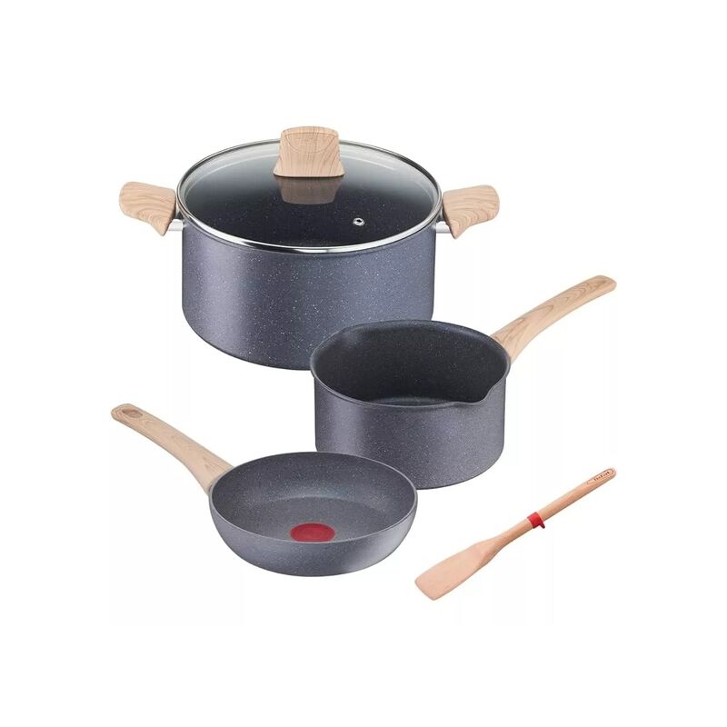 Bateria De Cocina Tfal G2669182 5 Piezas Gris image number null