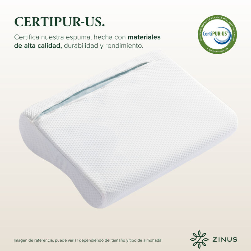Zinus |  Almohada Memory Foam En Caja Con Conto... image number null