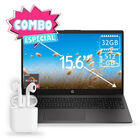 Combo Laptop Hp 255 G10  15.6" Ryzen 3 512gb 32gb Ram Negro + Aud&iacute;fonos Bluetooth