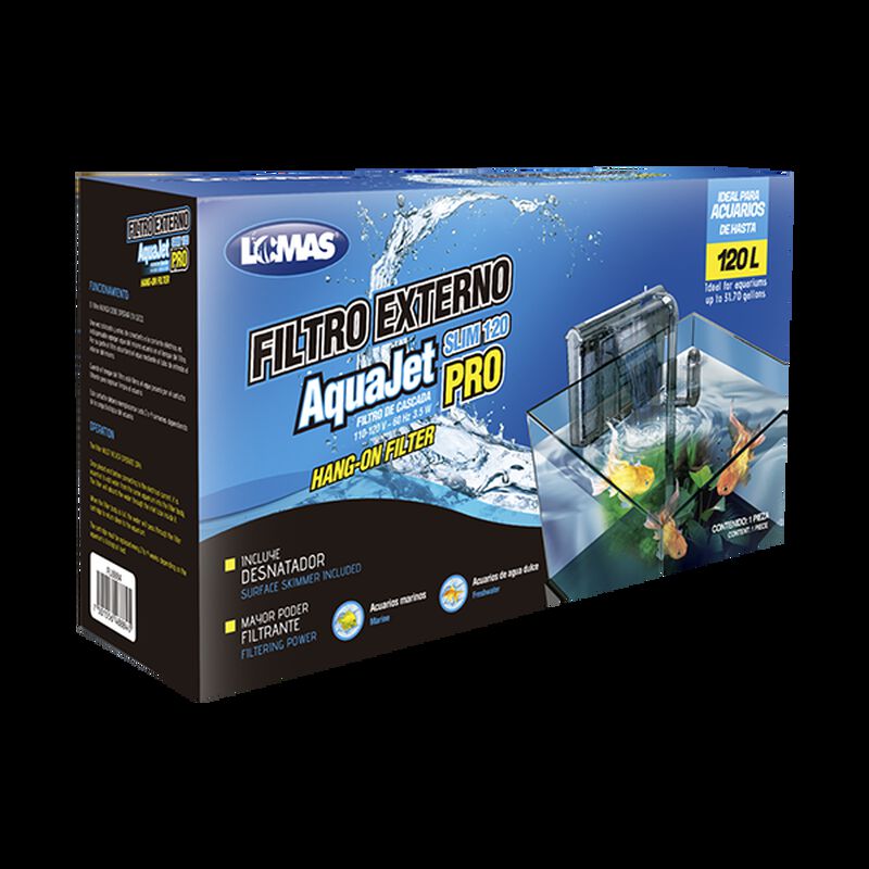 Lomas Filtro Externo Aquajet Slim Pro 120L image number null