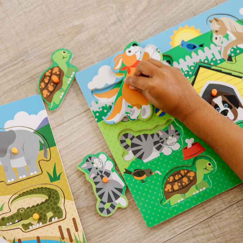 Juego De Rompecabezas Melissa & Doug Con Forma ... image number null
