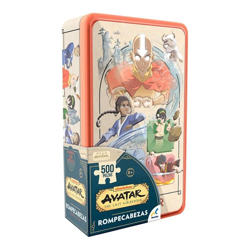 Rompecabezas Avatar 500 Piezas Caja de Metal Co... image number null