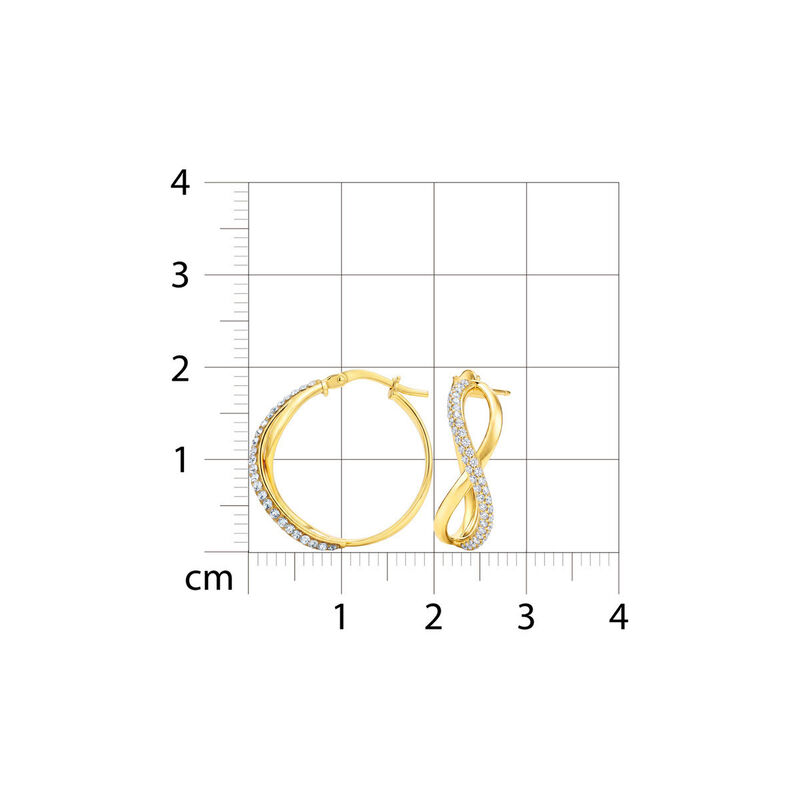 Arracadas 2begold Amarillo (925+1/10 14k) Con Z... image number null