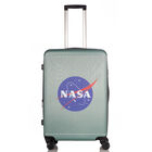 Maleta De Viaje R&iacute;gido 25 Plg Original Nasa JFK Equipaje Gris Mediano