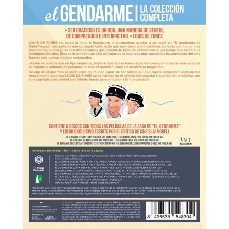 El Gendarme. La Colecci&oacute;n Completa [Blu-ray] image number null