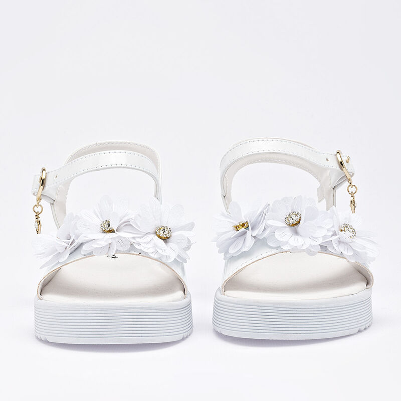 Moramora sandalia para ni&ntilde;a blanco cod 140695-D image number null