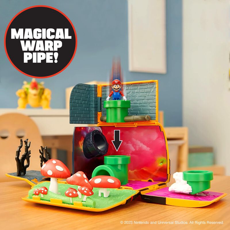 Playset The Super Mario Bros. Movie Van Con Min... image number null