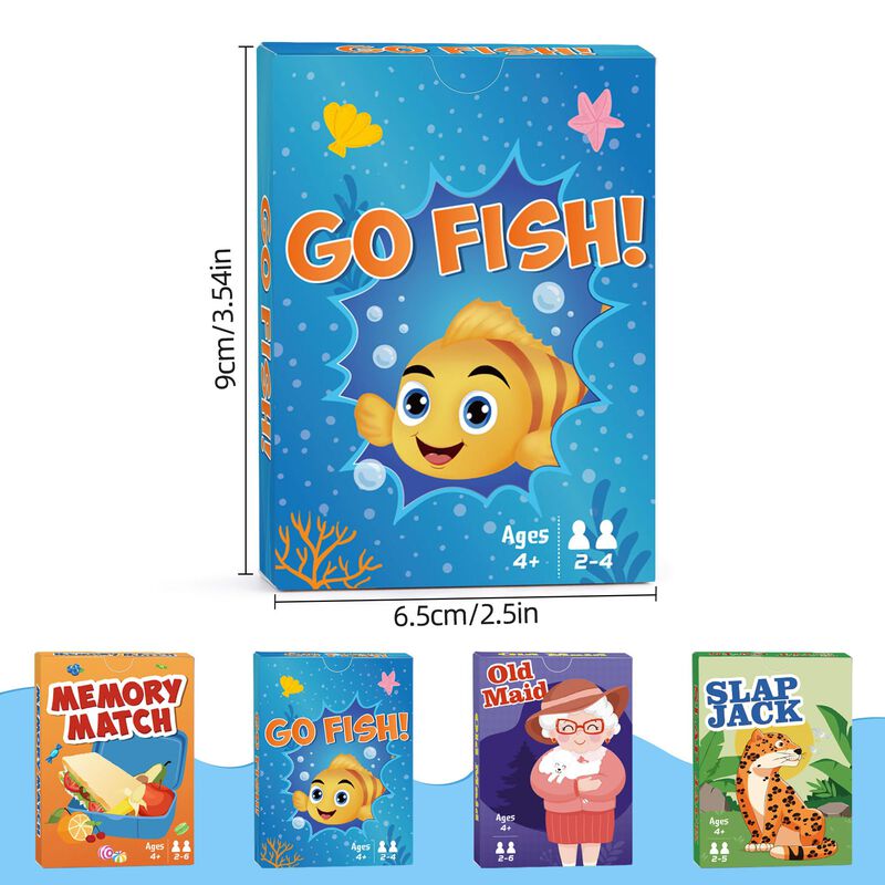 Juegos De Cartas Timenued Go Fish, Old Maid, Sl... image number null