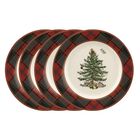 Plato De Ensalada Spode &Aacute;rbol De Navidad 20cm - Set De 4