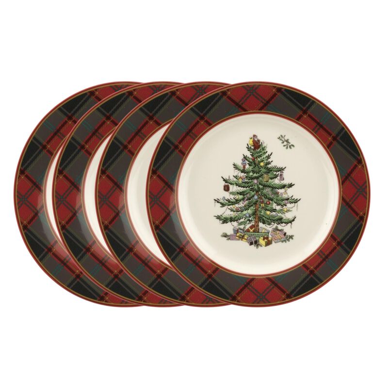 Plato De Ensalada Spode &Aacute;rbol De Navidad 20cm -... image number null