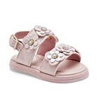 Ks Sandalia Para Beb&eacute; Rosa Cod 133356-b