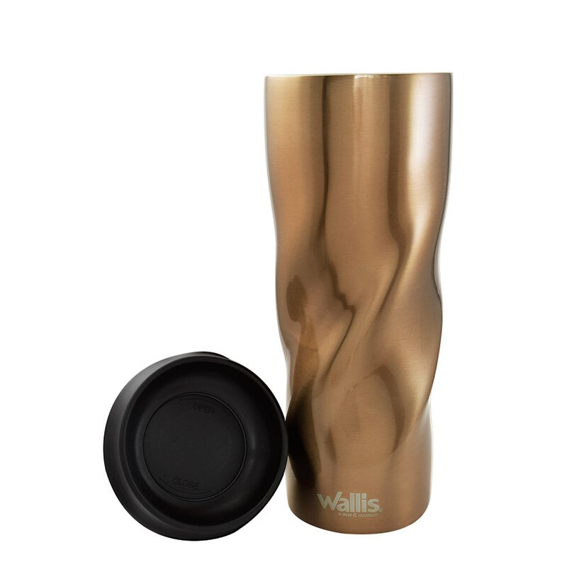 Termo Acero 470 Ml V&aacute;lvula Antiderrames Cobre W... image number null