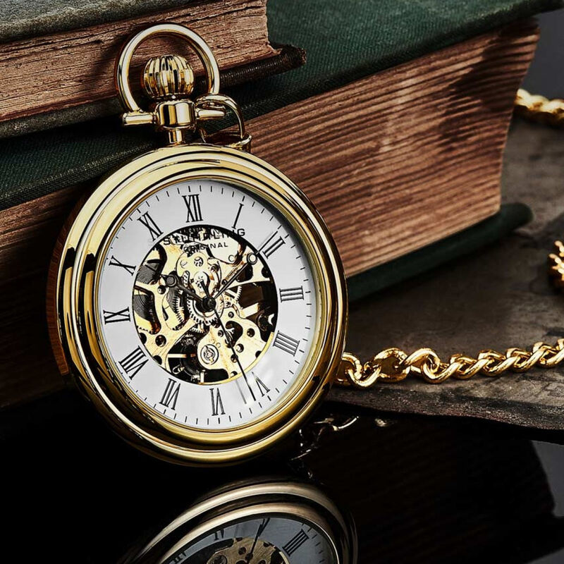 Reloj Stuhrling de bolsillo para hombre 6053.33... image number null