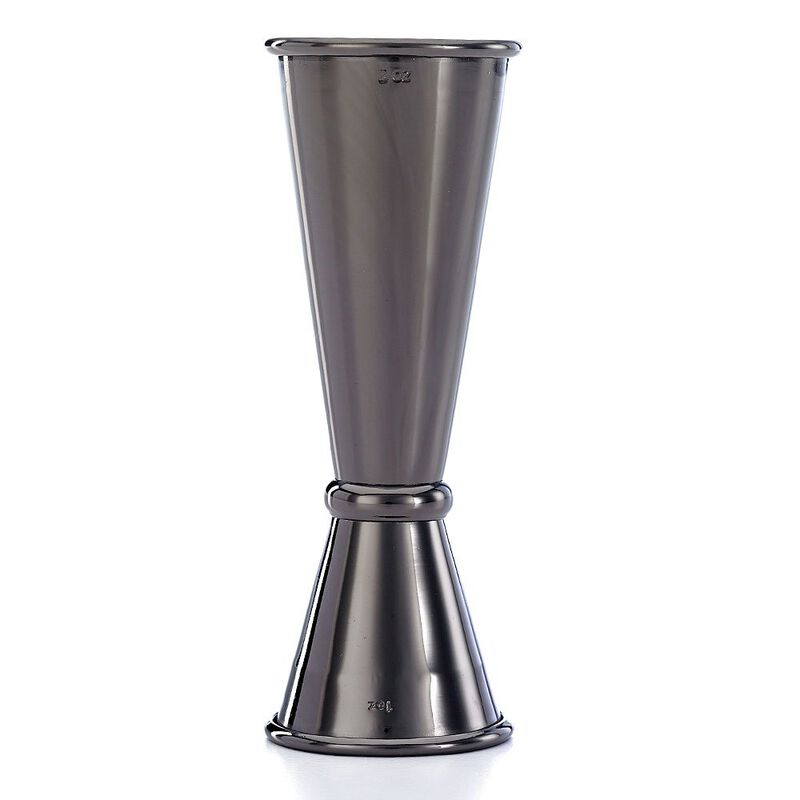 Jigger Barfly 30 ml/60 ml Negro Metalizado image number null