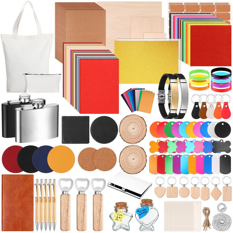 Kit De Materiales Para Grabado L&aacute;ser Dunzoom De... image number null