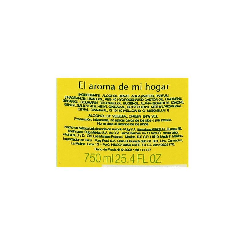 Agua De Colonia Heno De Pravia Original, 750 Ml image number null