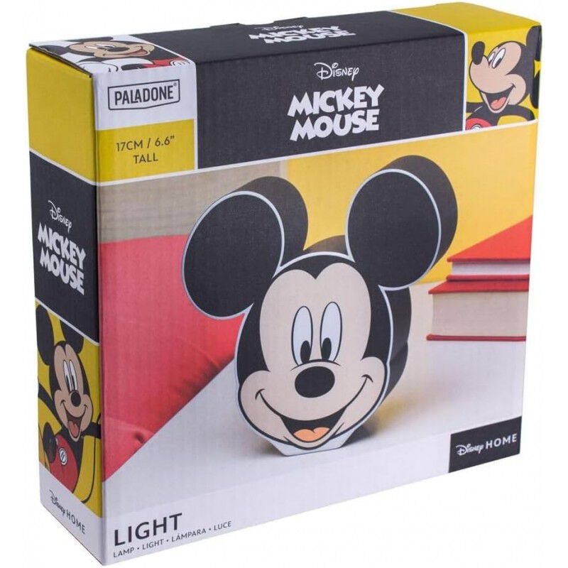 L&aacute;mpara de cara de Mickey Mouse Disney 17 cm image number null