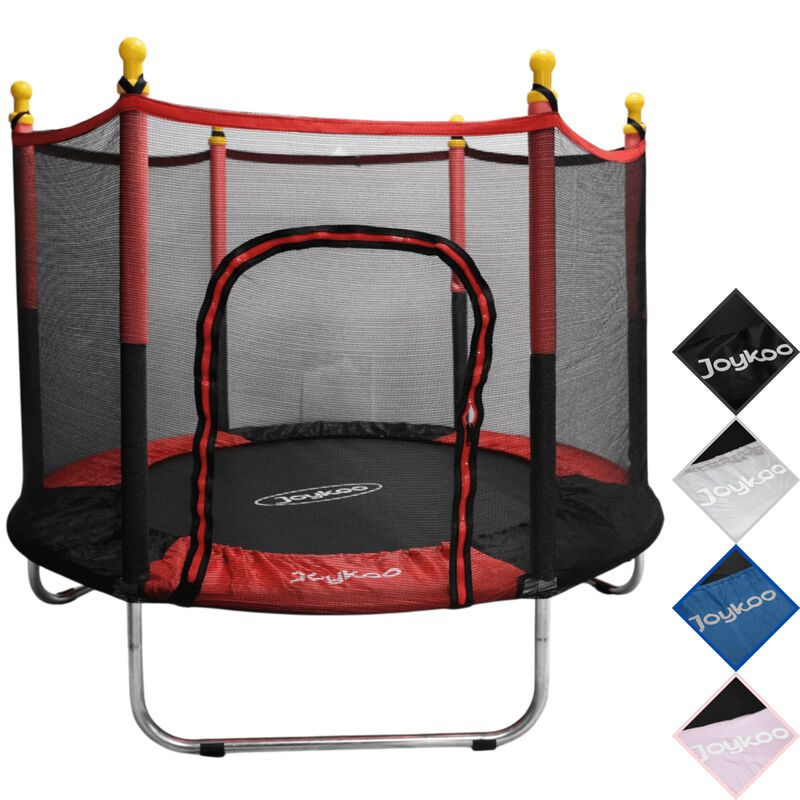 Trampol&iacute;n Infantil Con Red De Seguridad 140 Cm ... image number null