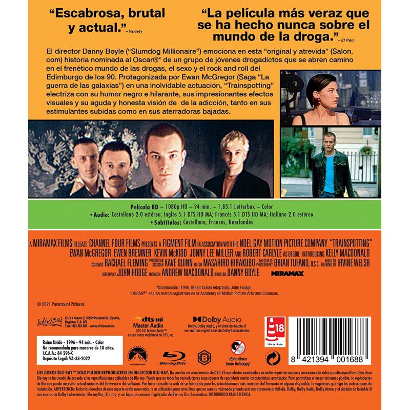 Trainspotting - BD [Blu-ray] image number null