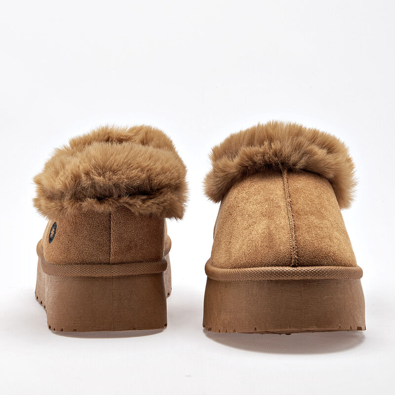 Moramora Pantufla para mujer camel image number null