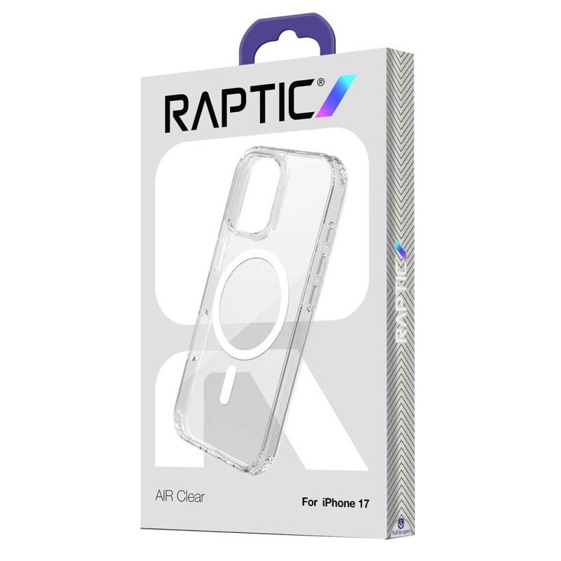 Funda Raptic Air Clear Mag Para Iphone 17 Trans... image number null