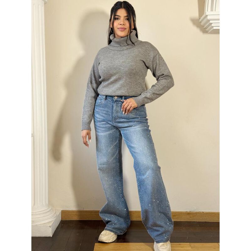 Pantalon Wide Brillos image number null