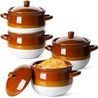 Tazones Le Tauci 620 ml con Tapas, Juego de 4