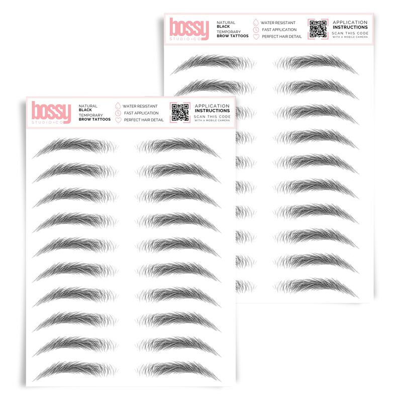 Tatuajes Temporales De Cejas Brows By Bossy Imp... image number null