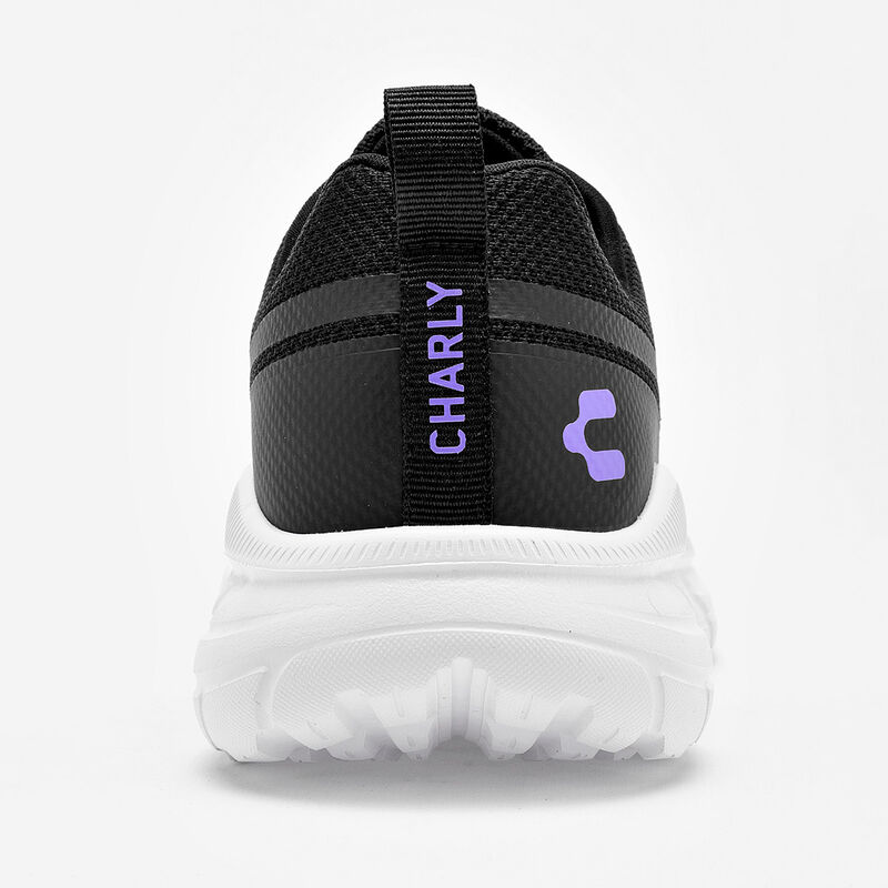 Charly tenis deportivo para mujer negro cod 139... image number null