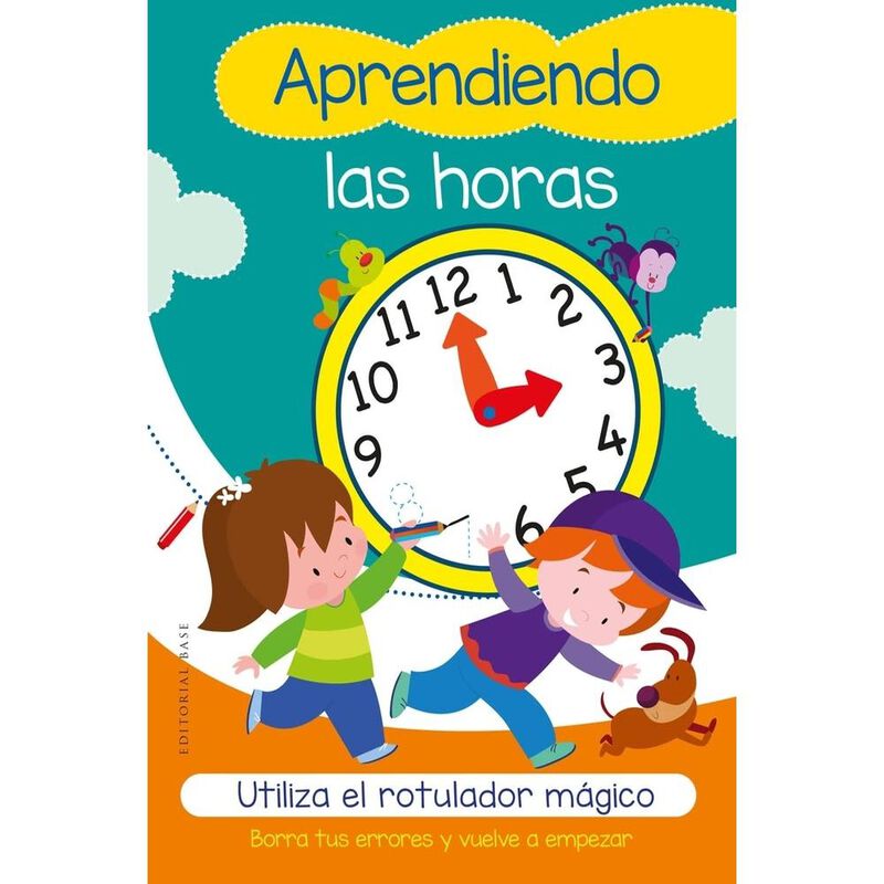 Aprendiendo las horas. Utiliza el rotulador m&aacute;g... image number null