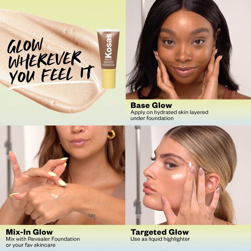 Iluminador Facial Kosas Glow I.v. Reflect image number null