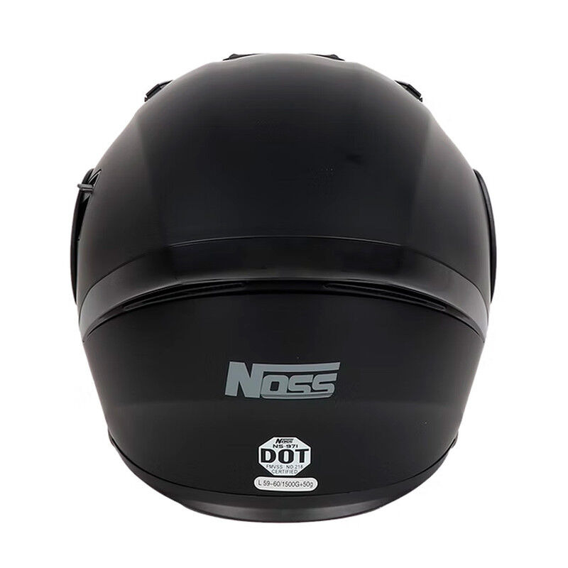 Casco Noss Ns-971 Abatible  Brillo Negro L image number null