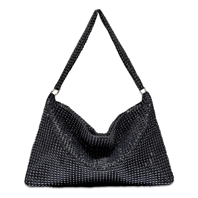 Bolso de Mano con Cristales Brillantes para Noc... image number null