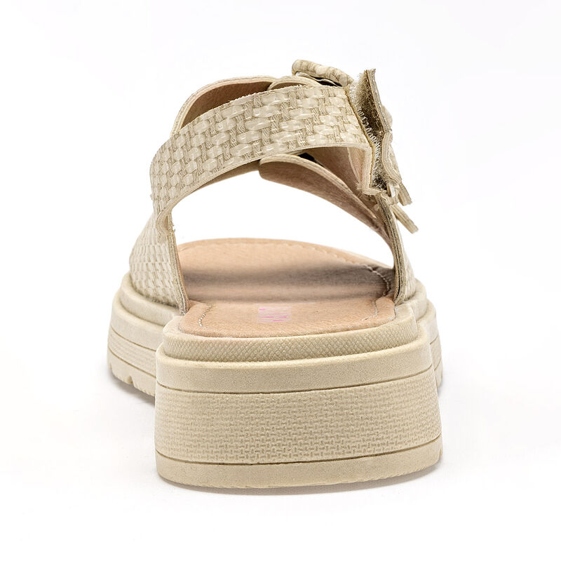 Vavito sandalia plataforma para mujer beige cod... image number null