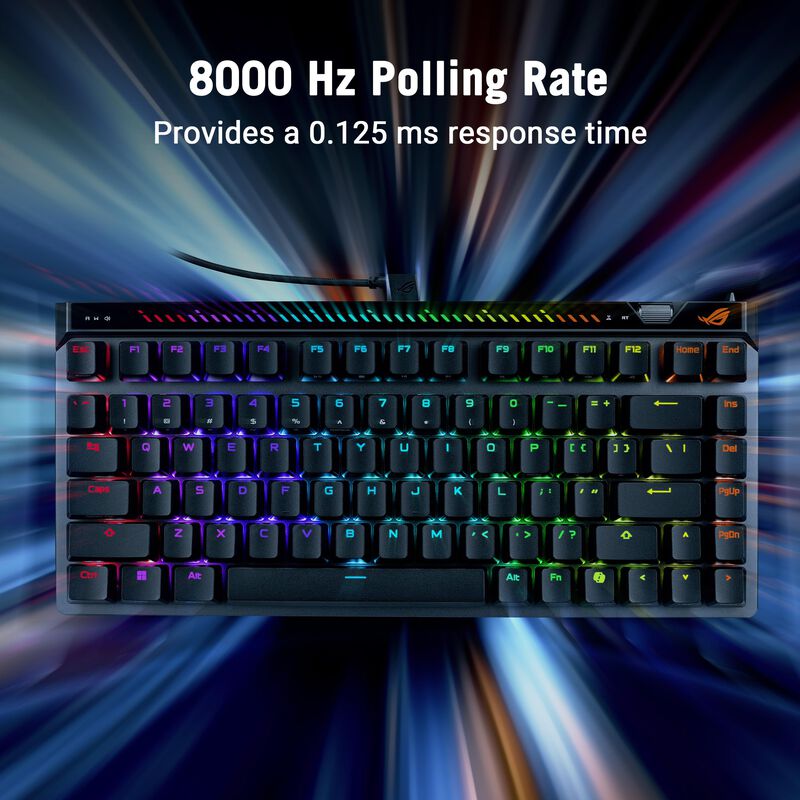 Teclado Asus Rog Falchion Ace 75% TKL con Cable... image number null